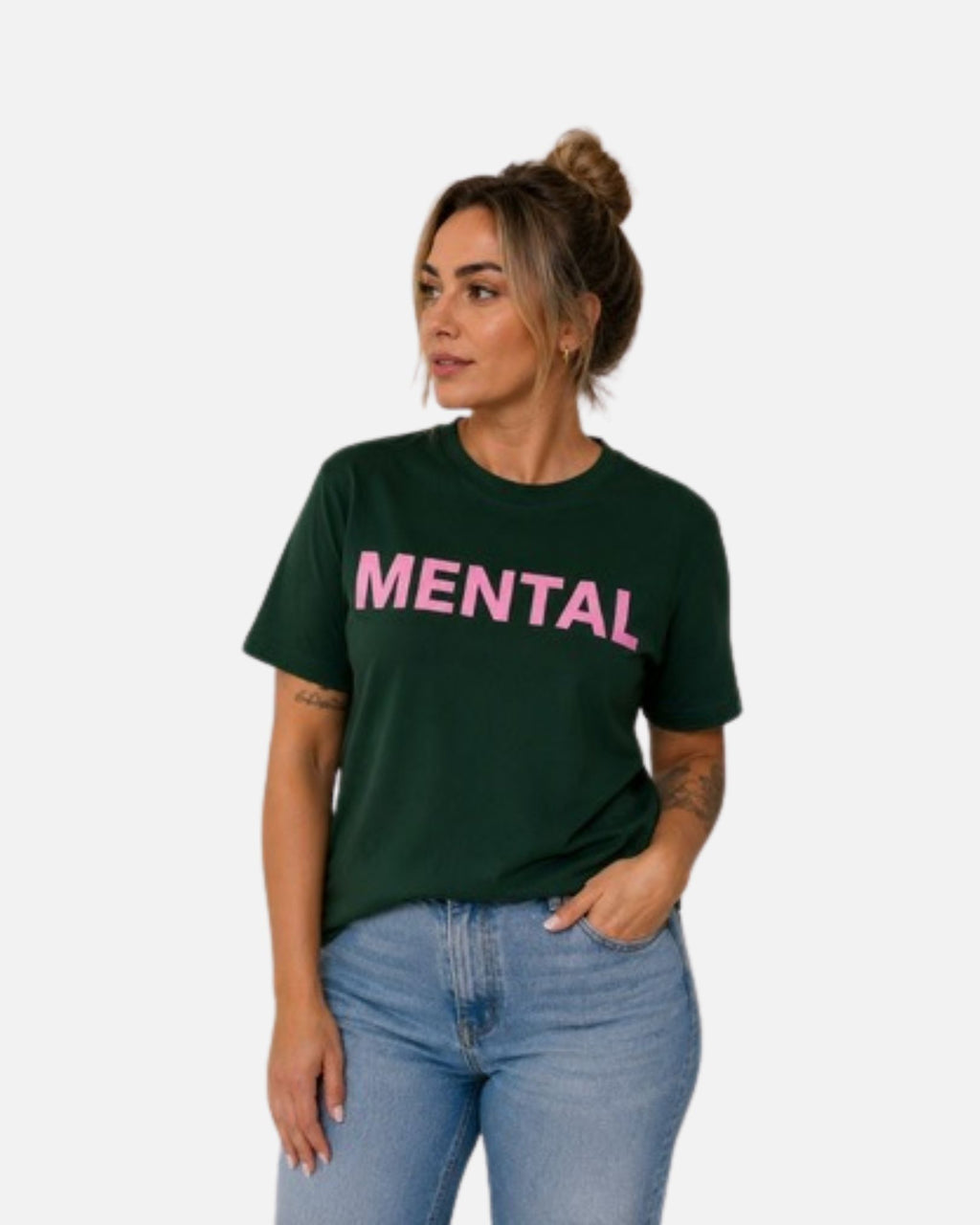 MENTAL Tee - Forest Green