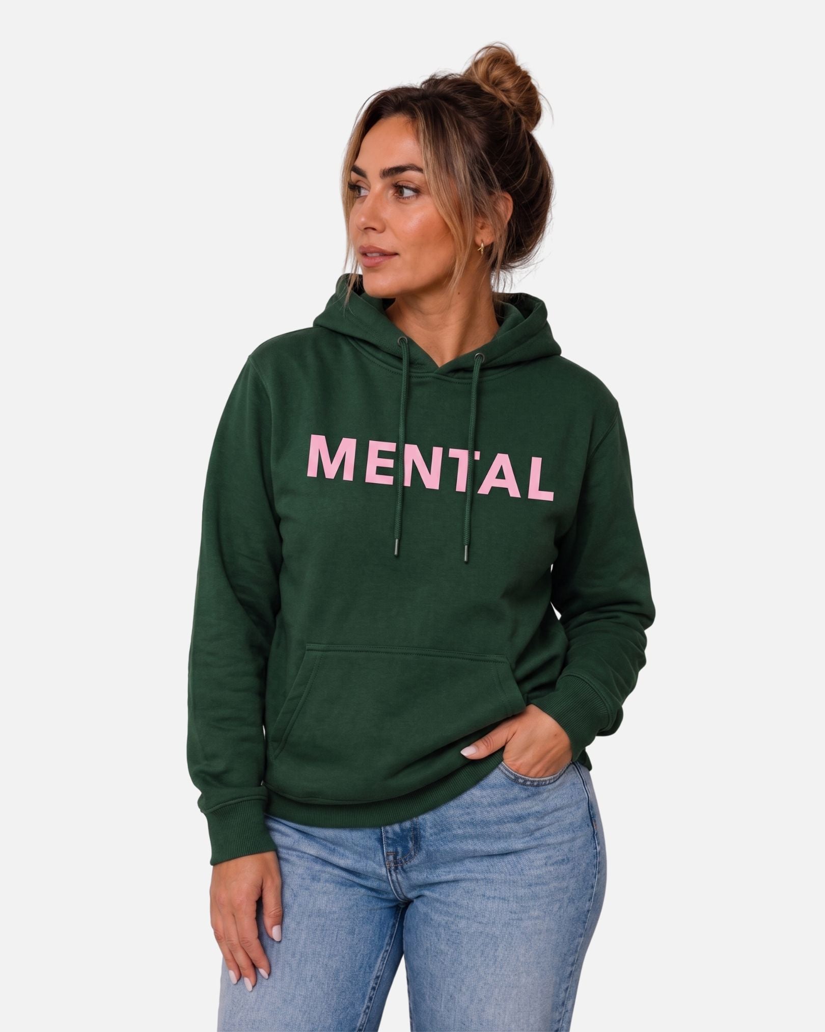 MENTAL Hoodie - Forest Green