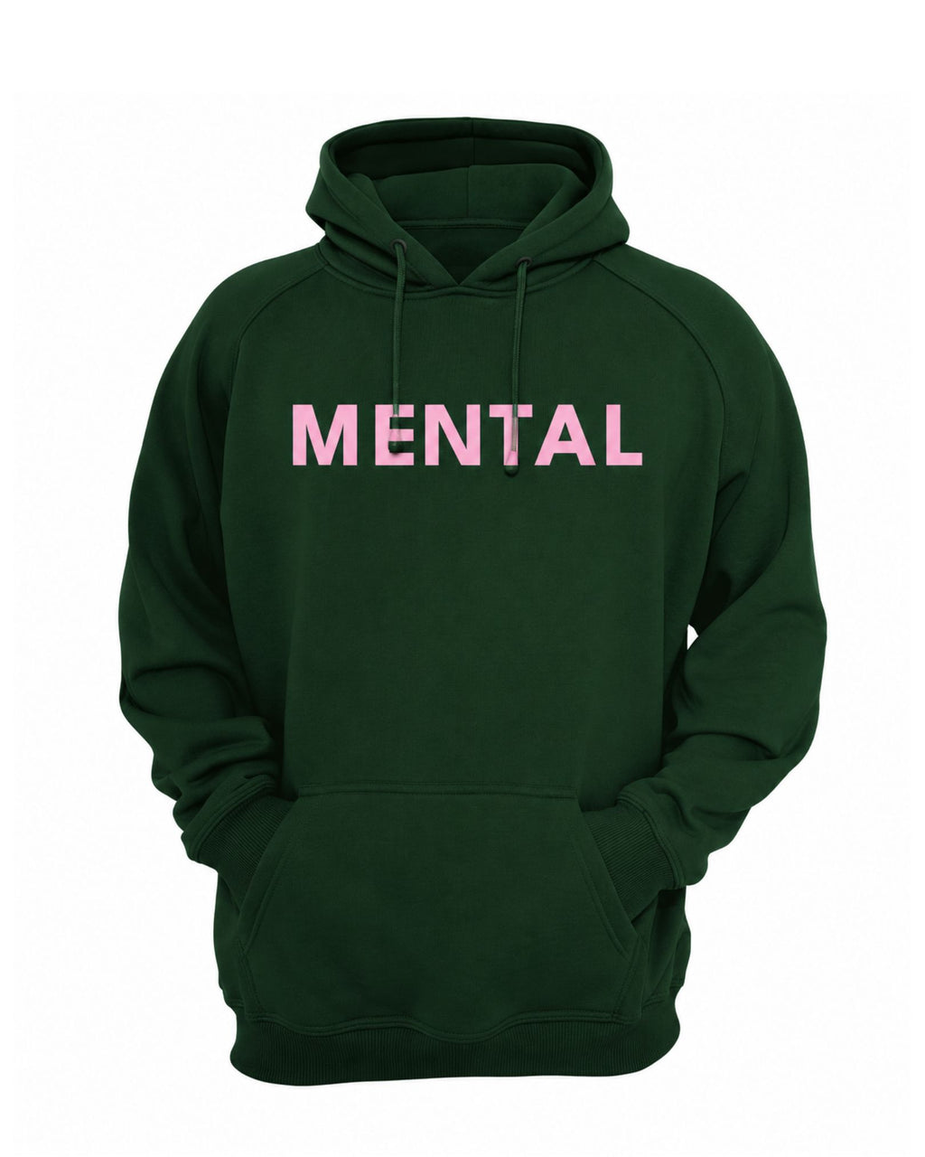 MENTAL Hoodie - Forest Green