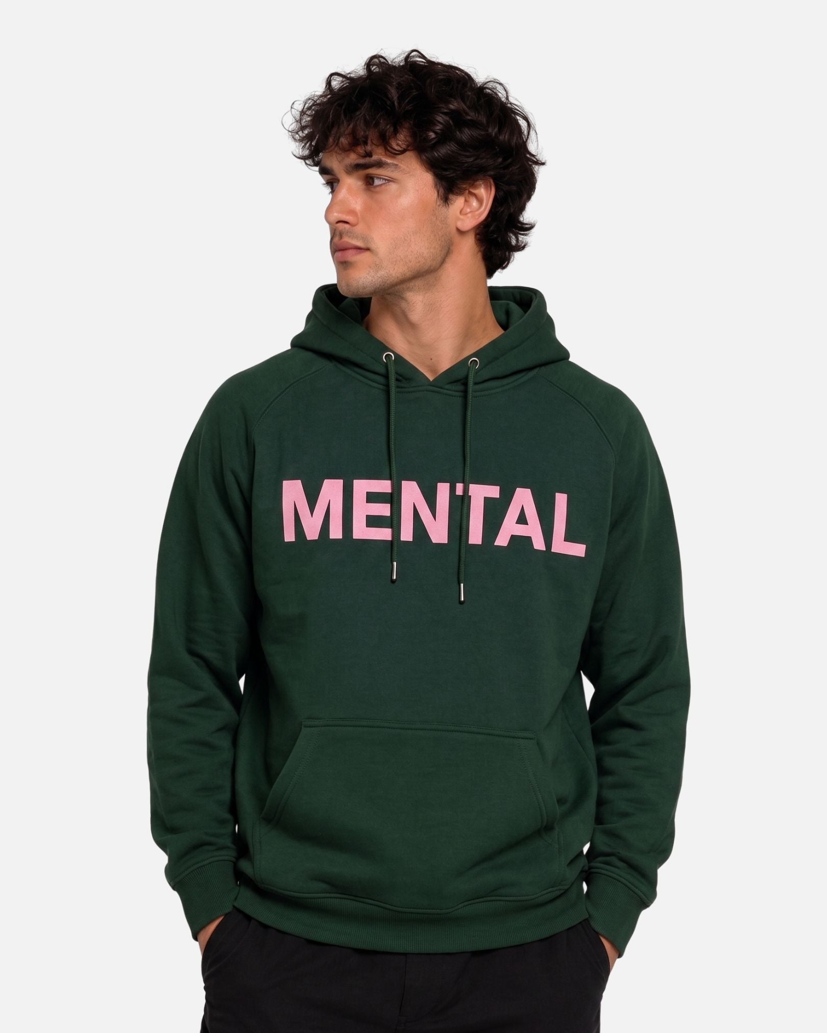 MENTAL Hoodie - Forest Green